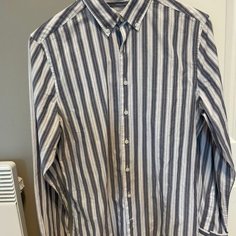 Gant Tech prep sommerskjorte Str 40 slim . Ny ca 1500,-