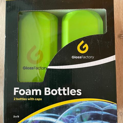 Foam bottles - Gloss Factory