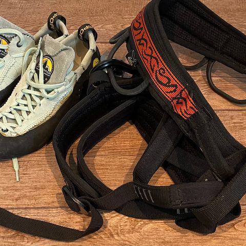 La Sportiva klatresko og Salewa klatresele