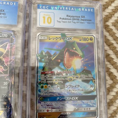 Rayquaza pristine 10 cgc