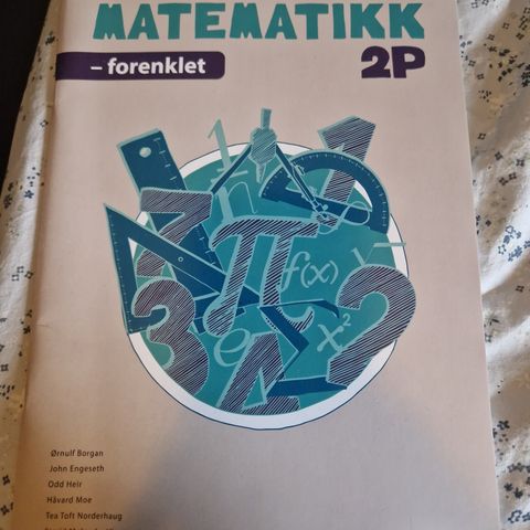 Matematikk 2P forenklet utgave