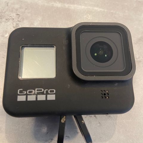 Gopro 8 Black med diverse utstyr.