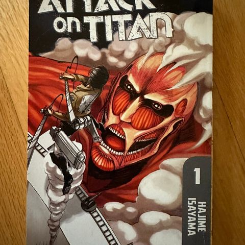 Manga bok Attack On Titan