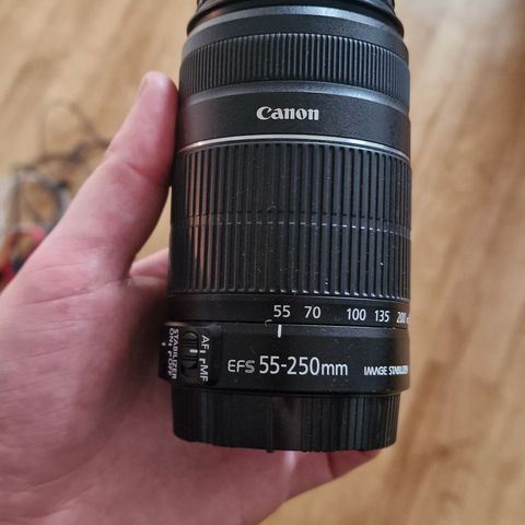 Canon EF-S 50-250mm 4.0-5.6f