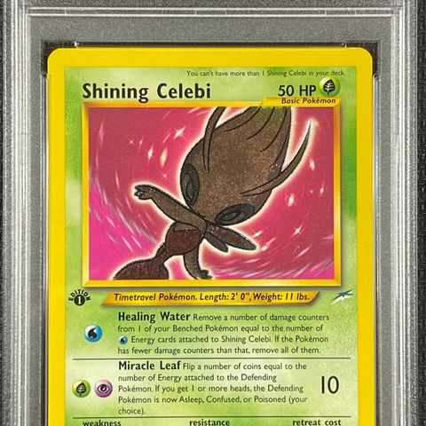 Shining Celebi 1 Edition  PSA/BGS/CGC Ønskes Kjøpt i 9, 9.5 eller 10.