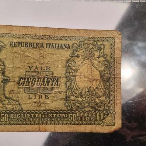 50 lire 1951 Italia