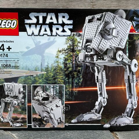 (FORSEGLET) LEGO Star Wars Imperial AT-ST UCS 10174 Byggesett 14+