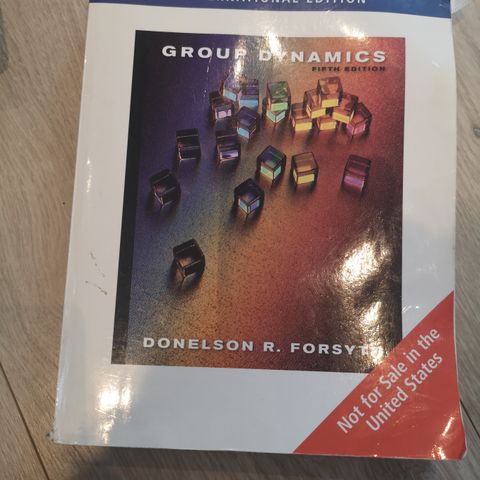 Group dynamics fifth edition selges.