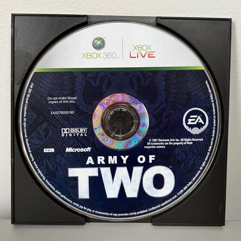 Xbox 360 spill: Army of Two