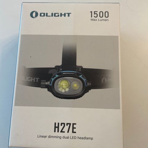 Hodelykt Olight 1500 Max lumen