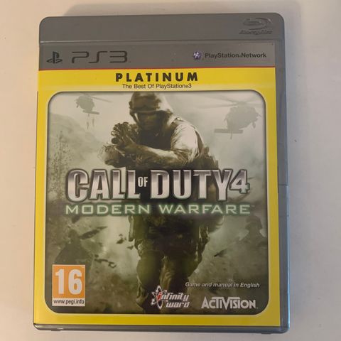 Ps3 CALL OF DUTY 4 MODERN WARFARE