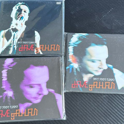 Dave Gahan (Depeche Mode) – Dirty Sticky Floors 2 CD + 1 DVD Card Sleeve