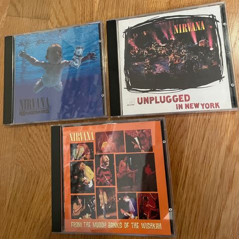 Nirvana cd’er selges (Soundgarden, Pearl Jam, Alice in Chains, Grunge)