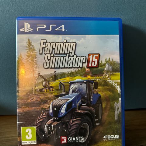 Farming simulator 15. ps4