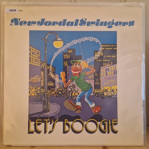 18729 New Jordal Swingers - Let's Boogie - LP