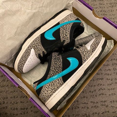 Nike sb dunk low atmos elephant