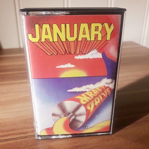 January "Kraftzalve" (1981) album på kassett