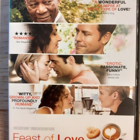 Feast of Love DVD - Norsk Tekst (Stort utvalg film og bøker)