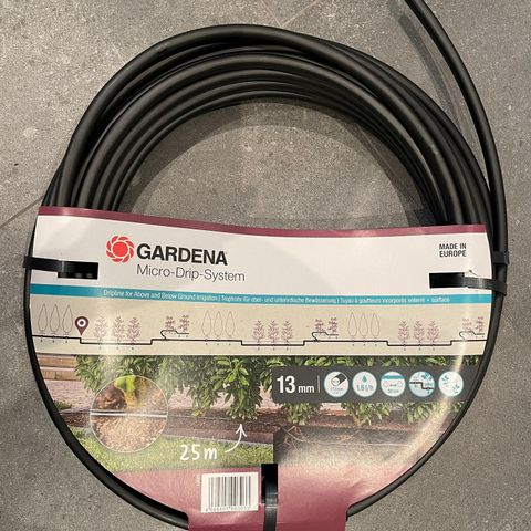 Gardena micro-drip system