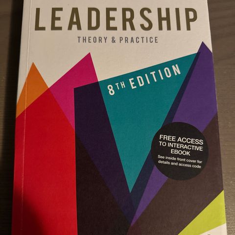 Pensum: Leadership - theory & practice