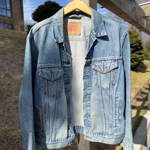 Levis denim jakke XL