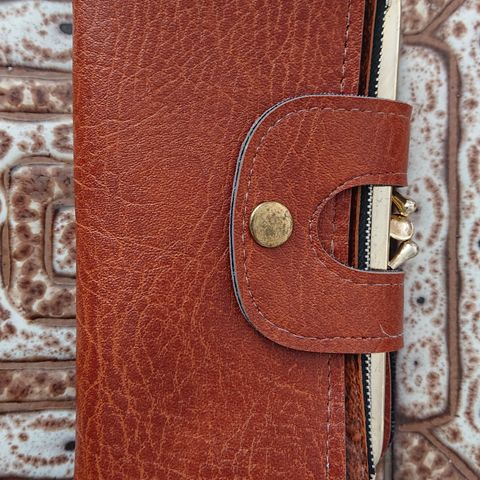 Vintage lommebok selges