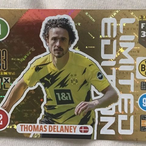 THOMAS DELANEY. Fotballkort.