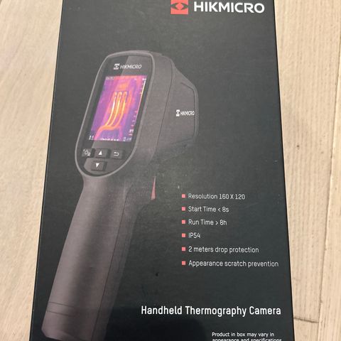 Hikmicro E1L helt ny og ej åpnet termokamera