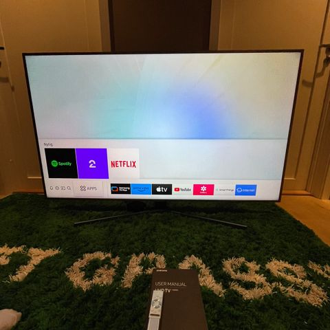 Samsung 65* UHD 4K Smart-TV (NYPRIS 18.000 NOK!)