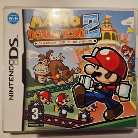 Mario VS Donkey Kong 2 March of the Minis. Nintendo DS