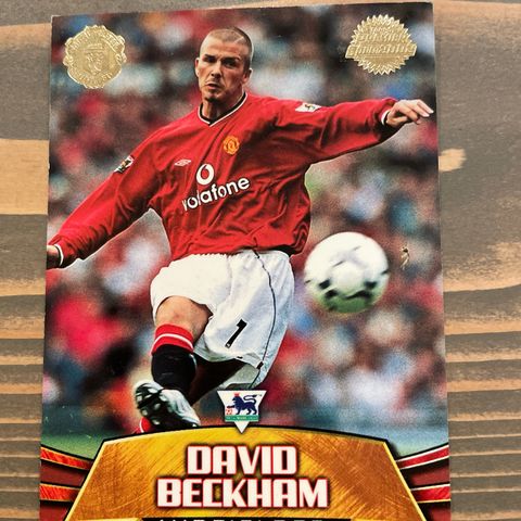 Fotballkort - David Beckham