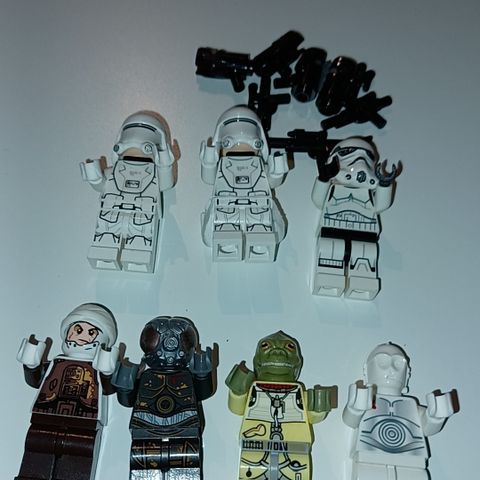 Diverse Lego Star Wars Figurer