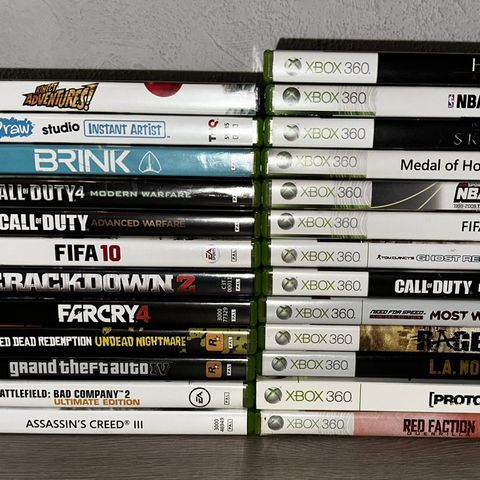 Diverse XBOX 360 Spill