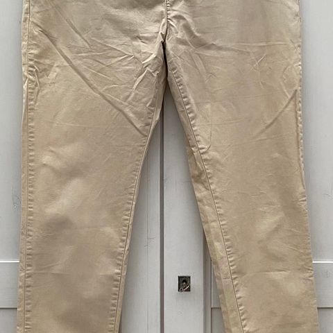 BUKSE / CHINOS I LYS BEIGE - 100% BOMULL - FRA DONNA MARIO CONTI