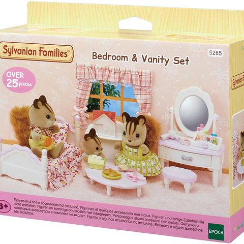 Sylvanian Families 5285 bedroom and vanity set