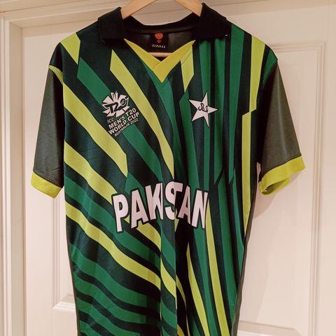 Pakistan cricket skjorte