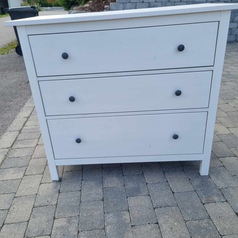 Hemnes kommode m/3 skuffer