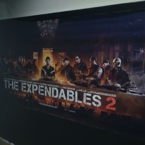 Filmplakat The Expendables 2,se bildene