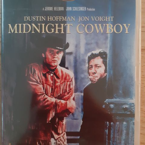 Midnight Cowboy DVD - Ny i Plast - Norsk Tekst (Stort utvalg film og bøker)
