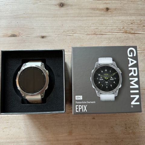 Garmin Epix White Titanium 47mm (Gen2)