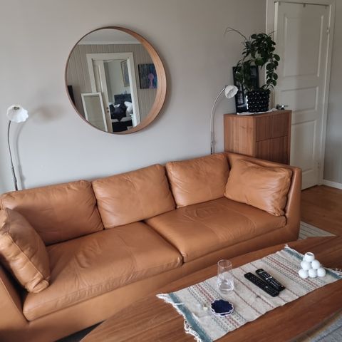 Nyere Ikea stockholm skinn sofa