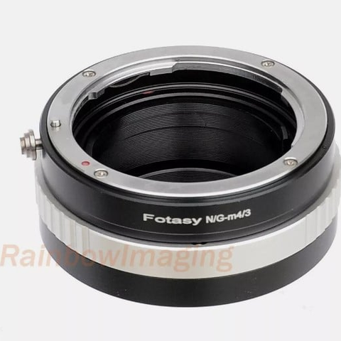 Nikon G lens to Micro 4/3 adapter Aperture Control Olympus E-M1 E-M5 E-M10 E-PM2