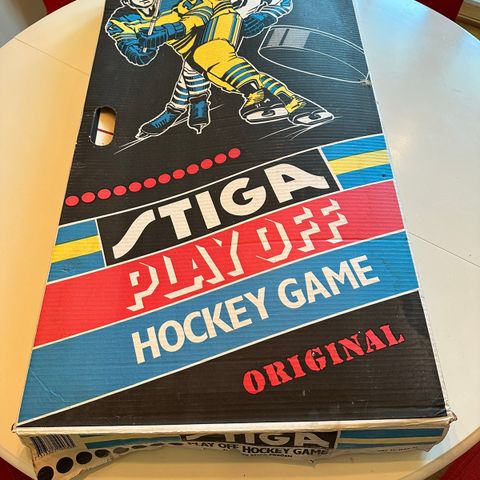 Stiga hockeyspill fra 1999 - Versjon VM 99 (Lillehammer, Hamar, Oslo)