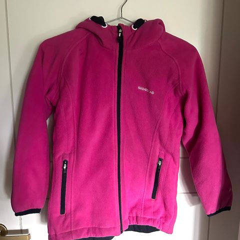 Tykk Skogstad fleece jakke str 10