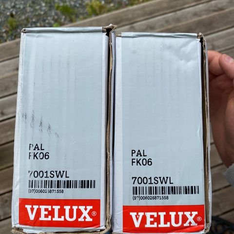 PAL FK06 velux lysdempende plissegardiner