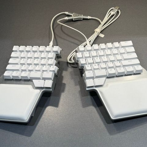 Dygma Raise, mekanisk split-tastatur