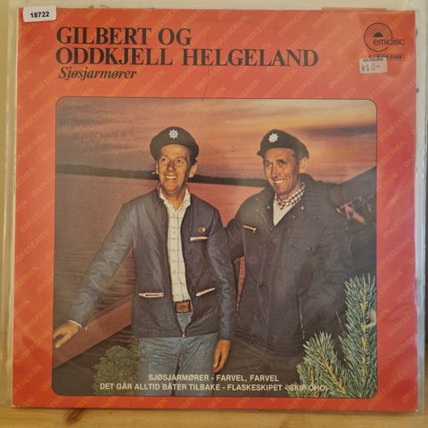 18722 Helgeland, Gilbert Og Oddkjell - Sjøsjarmører - LP