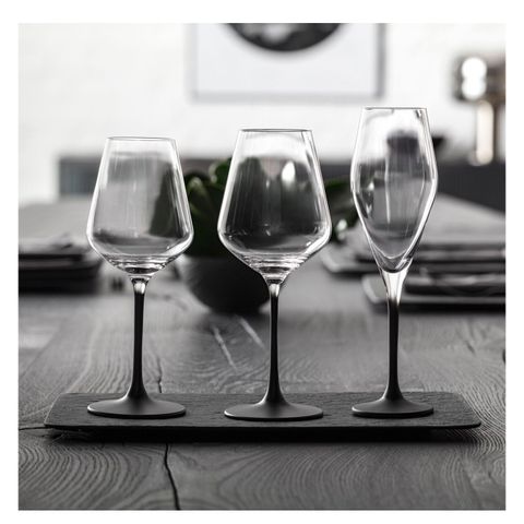 Rødvin-, hvitvin- og champagneglass fra Villeroy & Boch, Manufacture Rock