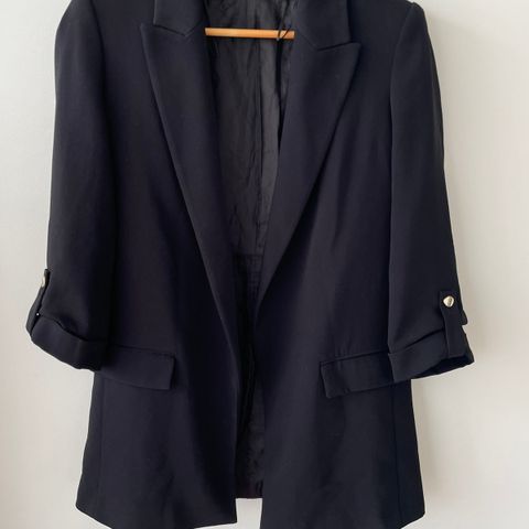 Svart blazer