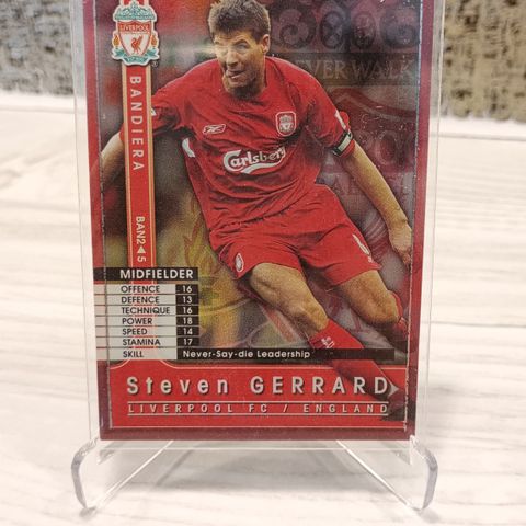 FotballKort Steven Gerrard Liverpool